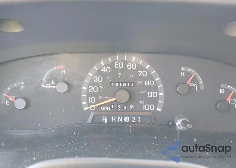 1999 Ford E-350 Super Duty Xl/Xlt из США, поврежденный, VIN 1FBSS31S5XHA73353